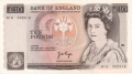 Bank Of England 10 Pound Notes 10 Pounds, from 1975